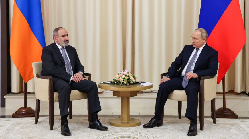 Пашинян пригласил Путина посетить Ереван