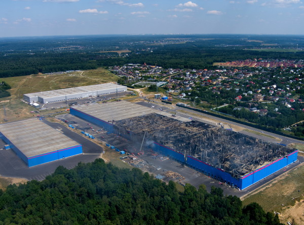 Убыток от пожара на склад Ozon составит около 17 млрд рублей