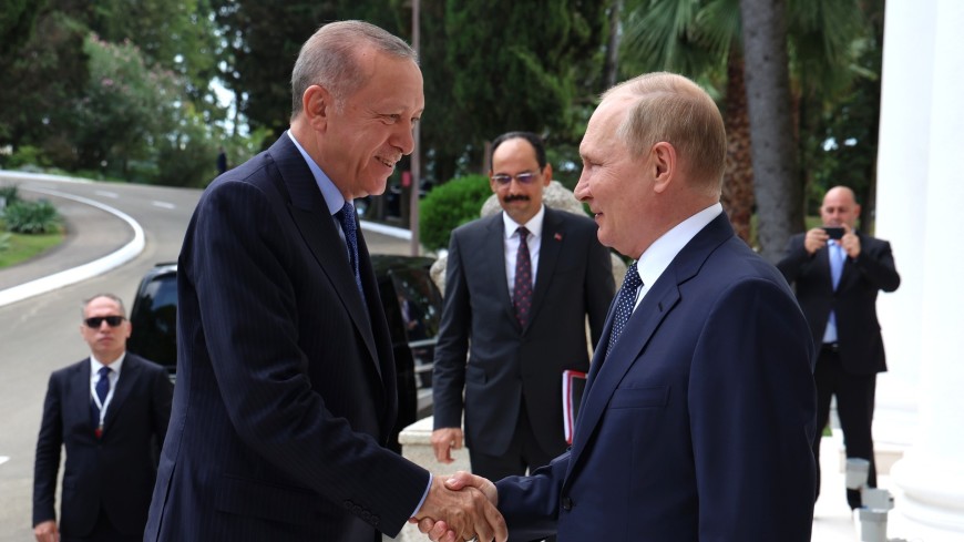 Президенты России и Турции обсуждают в Сочи совместные проекты двух стран