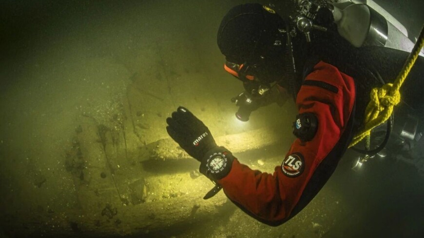 Капсула времени: на дне реки в Германии нашли неповрежденный корабль XVII века