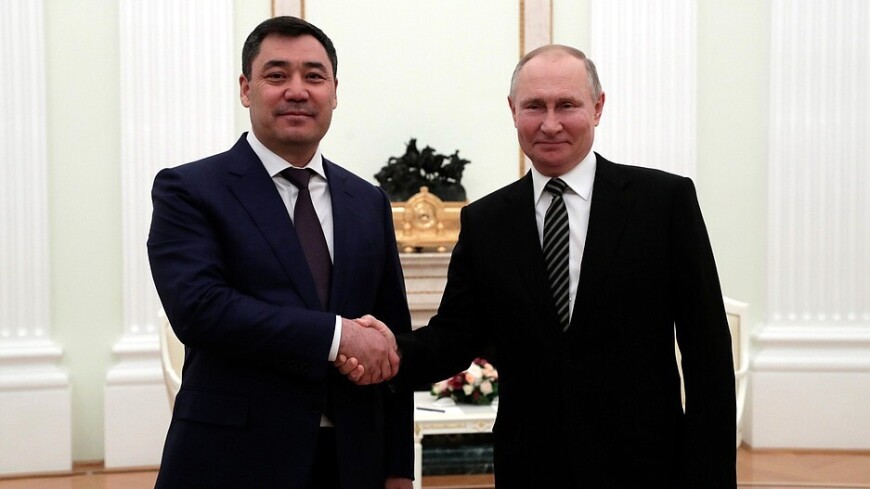 Путин поздравил Жапарова с Днем независимости Кыргызстана