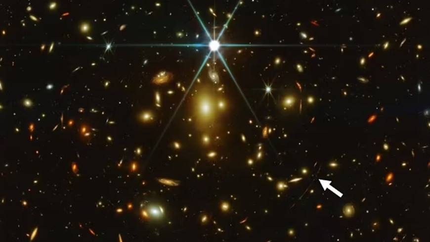 Телескоп «Джеймс Уэбб» запечатлел самую далекую звезду во Вселенной
