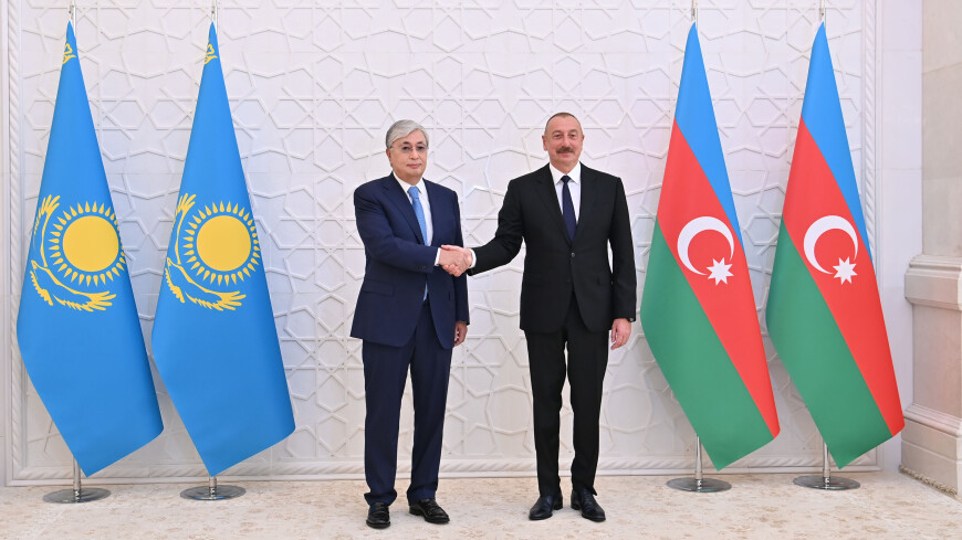 Ильхам Алиев и Касым-Жомарт Токаев провели переговоры в Баку