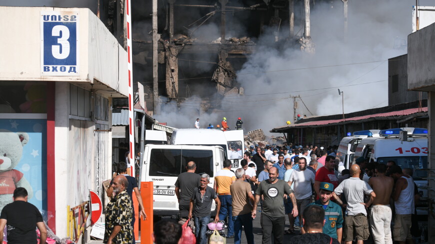 Следственный комитет Армении назвал основную версию при взрыве на рынке «Сурмалу»