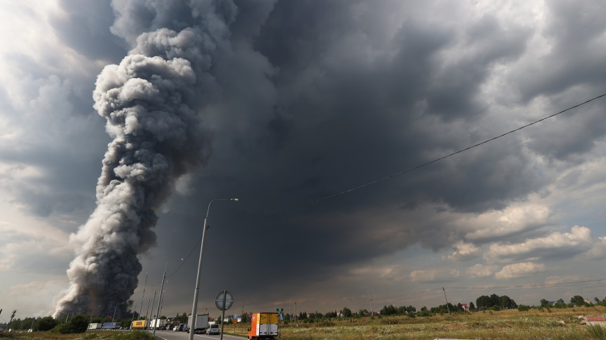 Один человек стал жертвой пожара на складе Ozon в Подмосковье