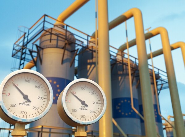 Цены на газ в Европе достигли $1 600 за тысячу кубометров