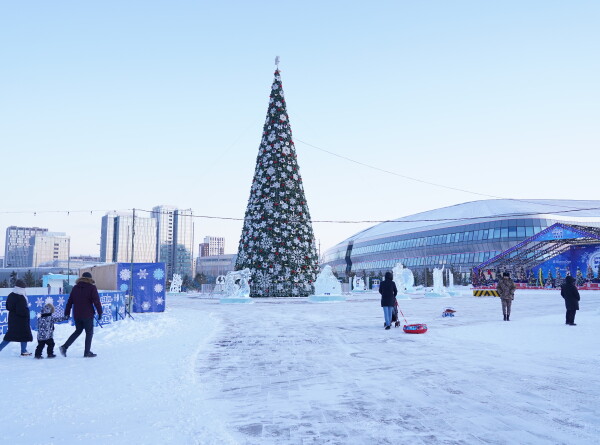 Новогодняя Астана: как столица Казахстана готовится к празднику?
