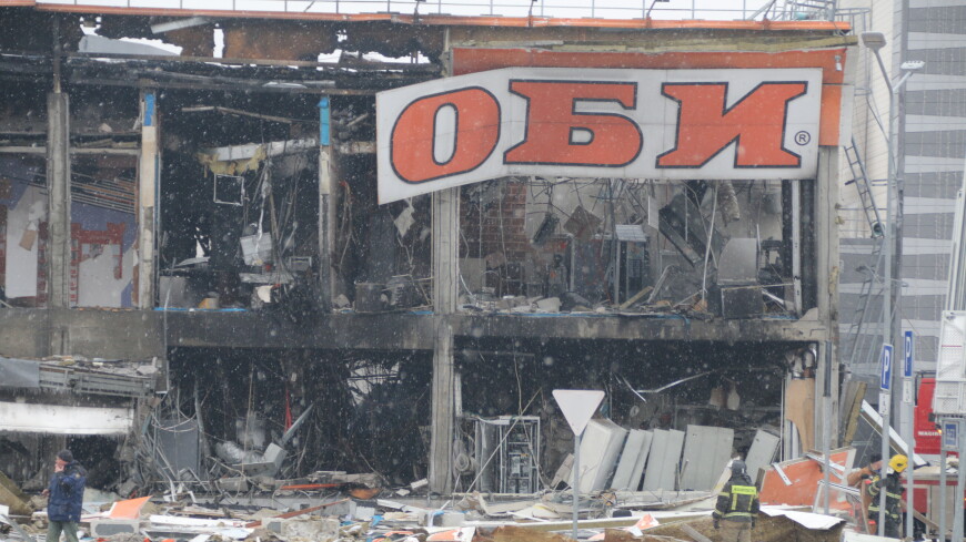 Сумма ущерба от пожара в ТЦ в Химках может стать рекордной