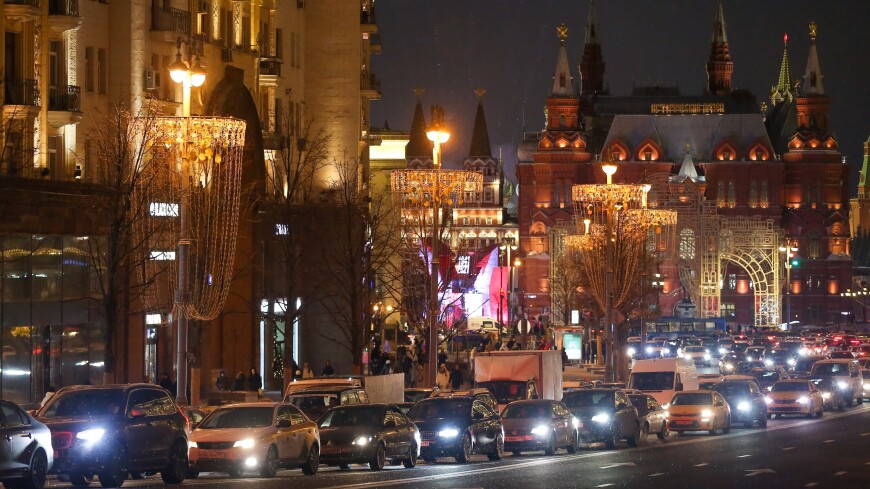 Парковки на улицах Москвы в период новогодних праздников будут бесплатными