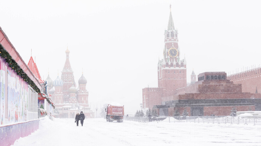 Сугробы в Москве выросли до максимума с начала зимы