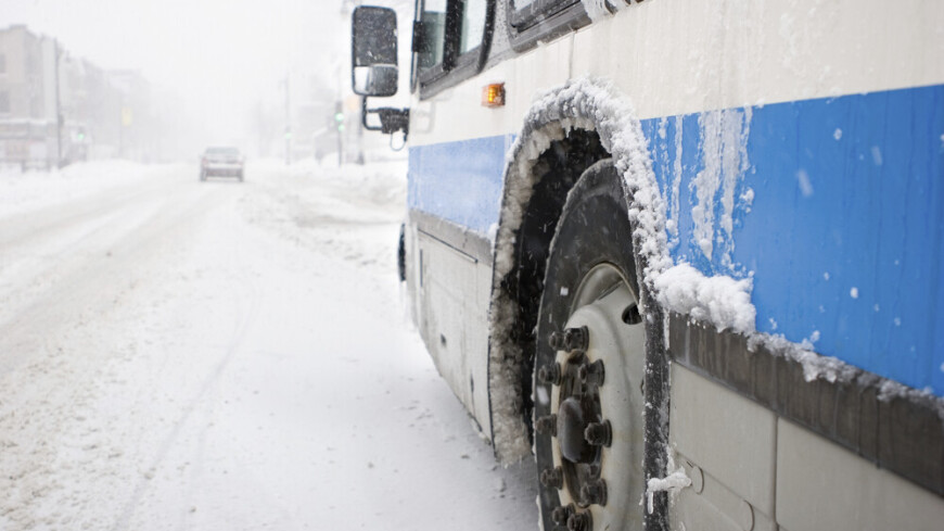 Из-за метели отменили большинство междугородных автобусов в Приморье