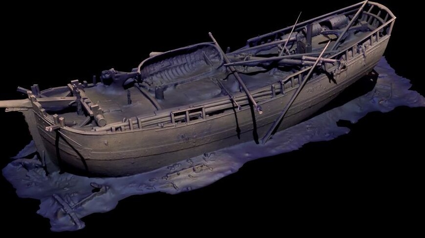 Три затонувших корабля XVIII века нашли на дне Балтийского моря