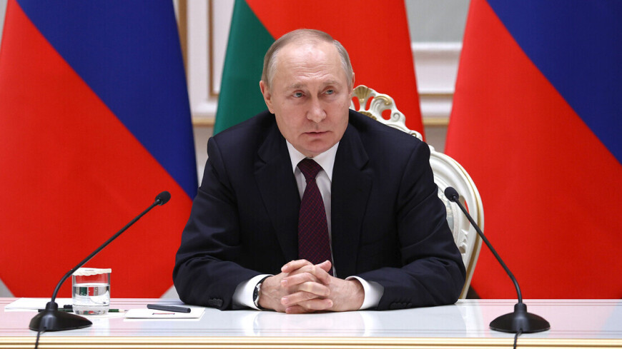 Путин заявил о важности совершенствования системы защиты общих информресурсов России и Беларуси