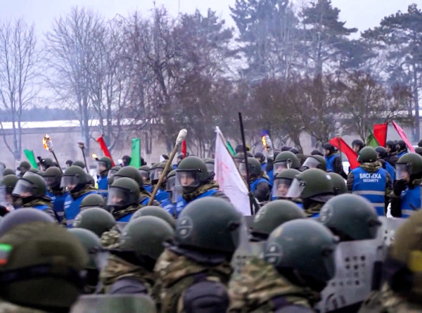 Охрана порядка: сотрудники МВД Беларуси провели учения