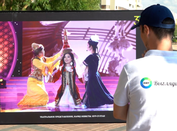 Колорит Содружества глазами телевизионщиков: яркая фотовыставка в честь 30-летия «МИРа» открылась в Нур-Султане