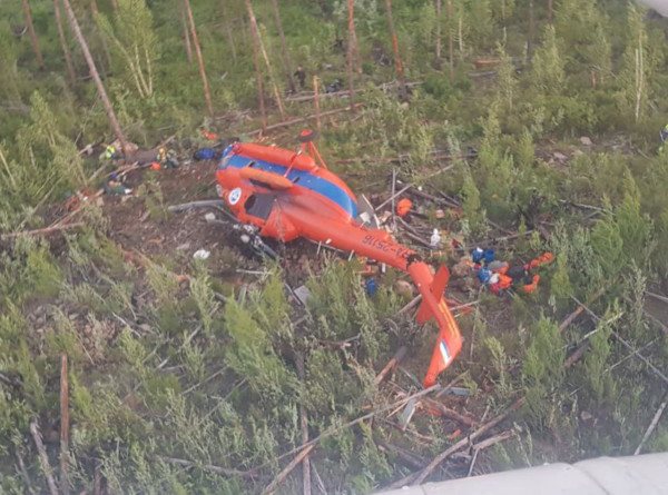 Жесткая посадка Ми-8 в Якутии: двое пострадавших находятся в тяжелом состоянии