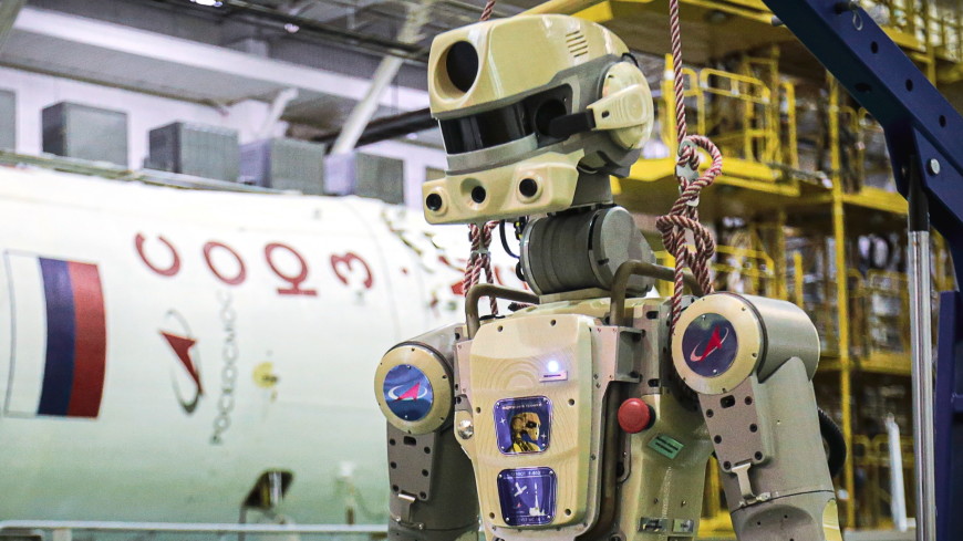 Робот «Федор» поможет в подготовке андроидов для новой орбитальной станции