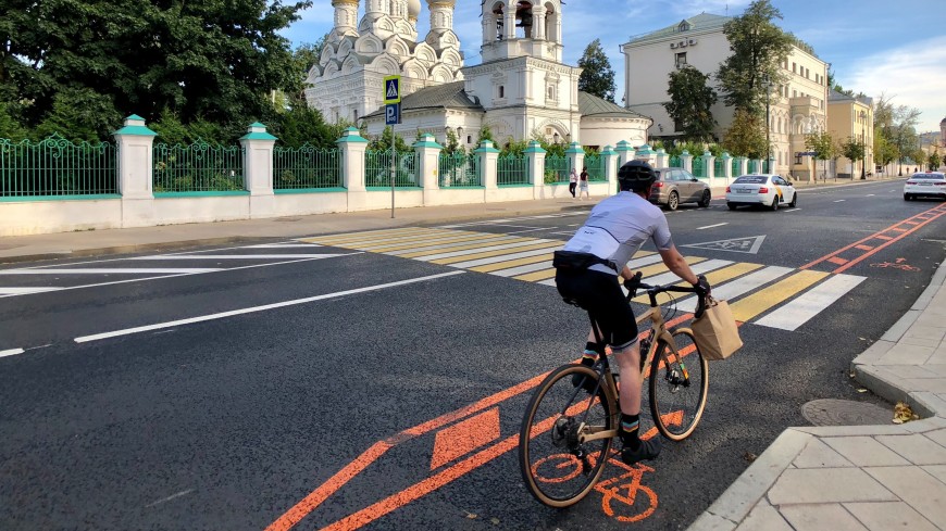 Новые велодорожки в этом году появятся в 10 районах Москвы