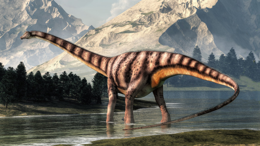 Ученые выяснили особенности походки длинношеих динозавров