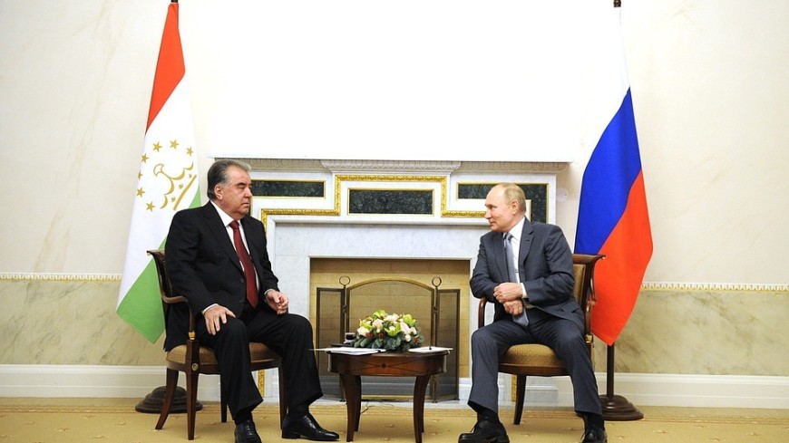 Президенты России и Таджикистана обсудили ситуацию в Афганистане и сотрудничество в рамках ОДКБ