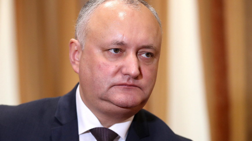Бывший президент Молдовы Додон помещен под домашний арест на 30 суток