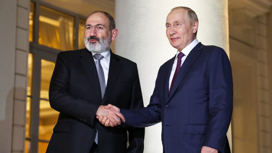 Путин и Пашинян обсудили по телефону подготовку к саммиту ОДКБ в Ереване