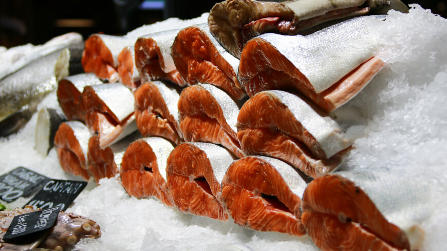 рынок, даниловский рынок, рыба, морепродукты, еда, продукты, лосось, форель, красная рыба, 