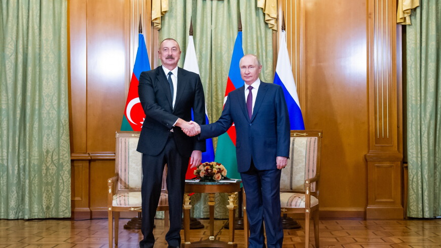 Путин и Алиев обсудили сотрудничество в торговле и энергетике