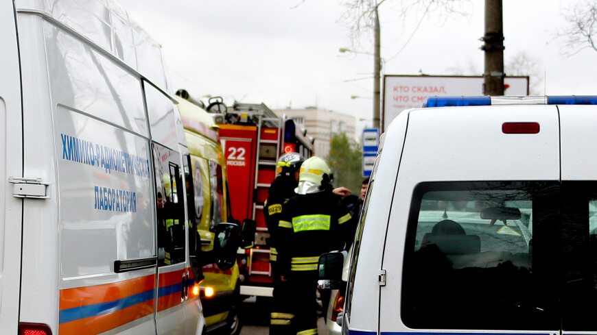 Число жертв пожара на цветочном складе в центре Москвы увеличилось до трех