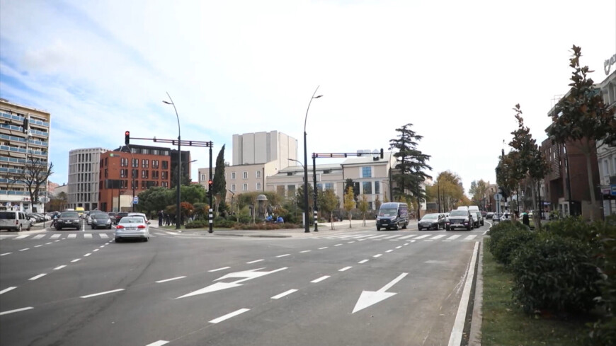 Движение по проспекту Царицы Кетеван в Тбилиси возобновилось после реконструкции