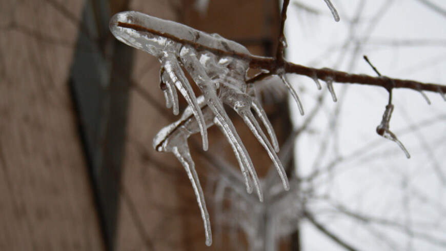 Фото: Елизавета Шагалова, &quot;«МИР 24»&quot;:http://mir24.tv/, сосульки, зима, ледяной дождь, погода