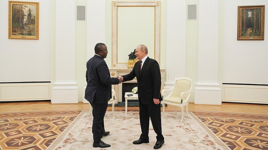 Президенты России и Гвинеи-Бисау обсудили сотрудничество по рыболовству и борьбу с морскими пиратами