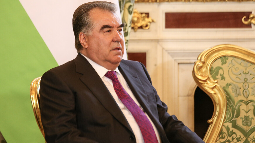 эмомали рахмон, президент таджикистана,