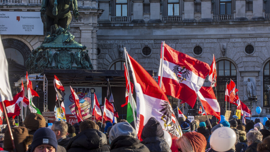 Более 30 тысяч человек вышли на протесты против роста цен в Австрии