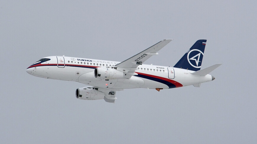 Первый полет самолета SSJ New с российским оборудованием состоится в мае