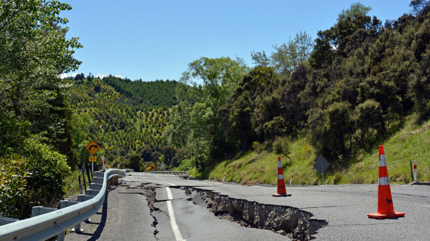 После землетрясения недалеко от Новой Зеландии объявлена угроза цунами