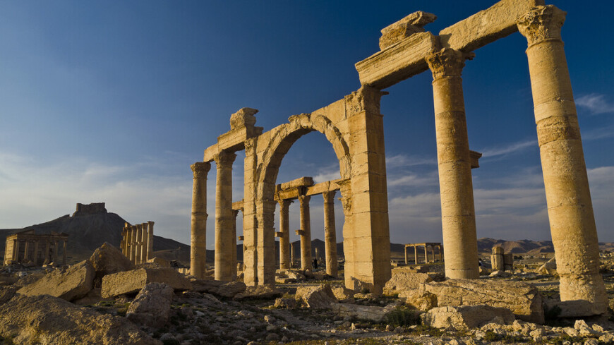 Проект реставрации Триумфальной арки в Сирии создали эксперты из Санкт-Петербурга