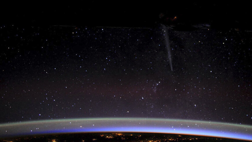 Фото: &quot;РОСКОСМОС&quot;:http://www.federalspace.ru/, земля, космос, звезды, планета земля