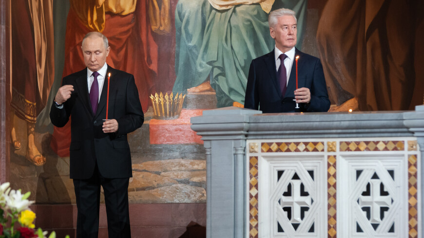 Путин: Праздник Пасхи дарит верующим надежду, вдохновляет на добрые помыслы и поступки