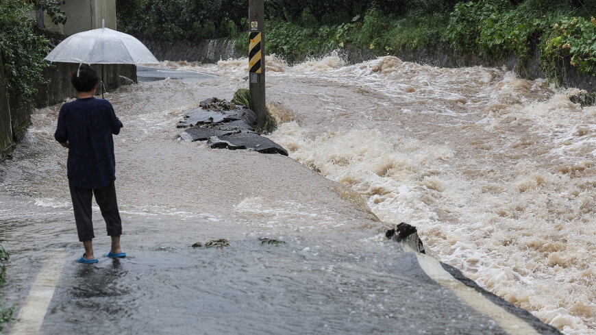 Тайфун «Канун» принес в Приморье месячную норму осадков