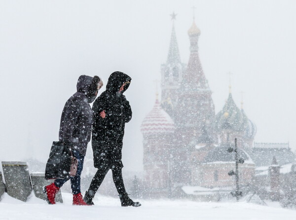Снегопад века: синоптики объявили «оранжевый» уровень опасности в Москве