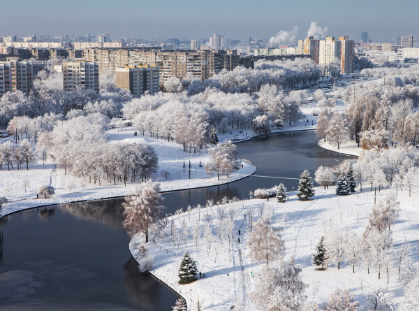Жители Минска скупают лопаты: зима в Беларуси началась с мощных снегопадов