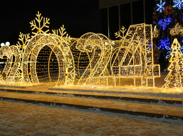 Новогодняя Астана: как столица Казахстана готовится к году Дракона? ФОТО