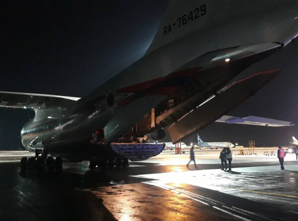 Самолет МЧС со 120 эвакуированными из Газы россиянами вылетел из Каира в Москву