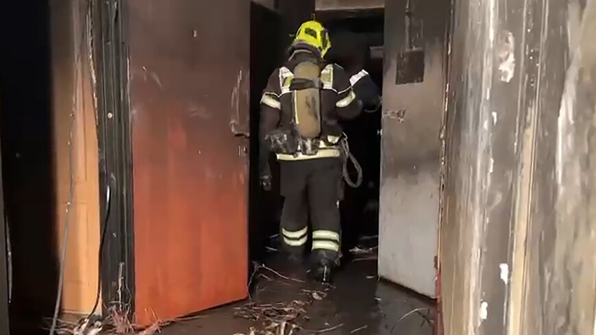 Поджог назван возможной причиной пожара в московском общежитии