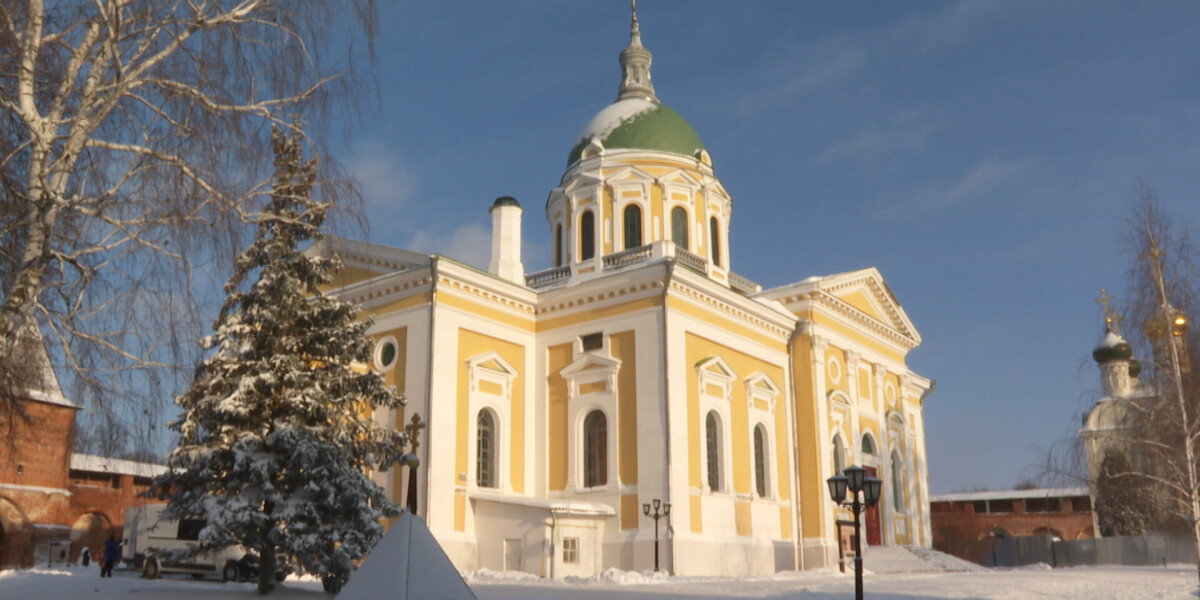 Храм на территории Зарайского Кремля