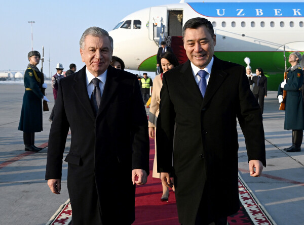 Президент Узбекистана прибыл в Бишкек с государственным визитом