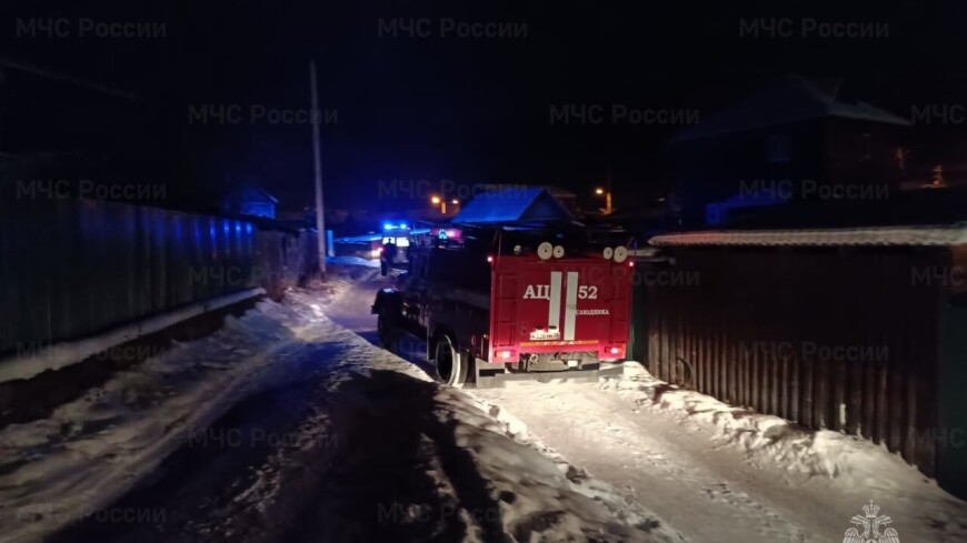 Три ребенка и взрослый погибли при пожаре в частном доме в Иркутской области