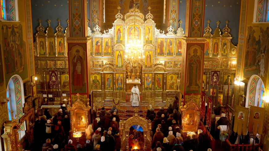 МВД: Нарушений порядка во время рождественских богослужений в России не зарегистрировано