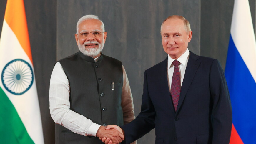 Путин поздравил президента и премьера Индии с Днем Республики
